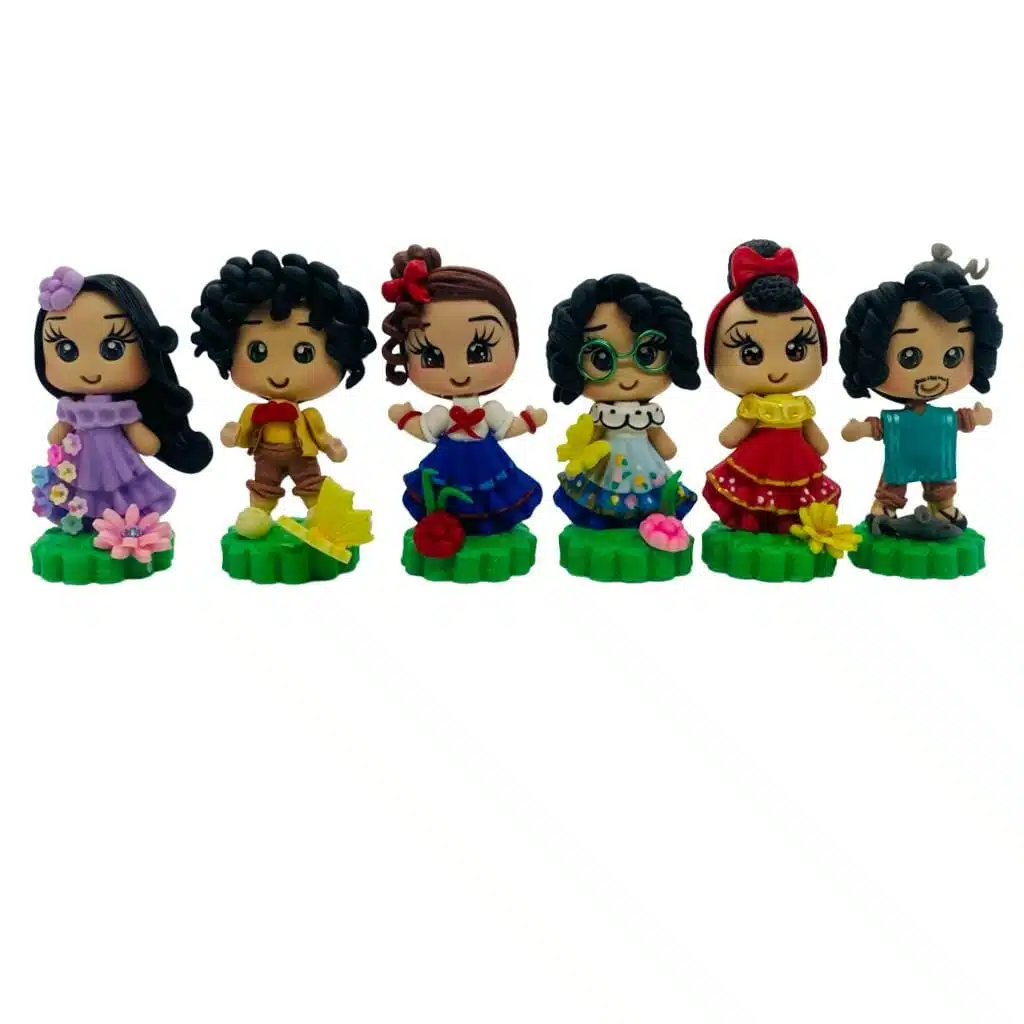 FIG023 Set de 6 Figuras Figwaii - Familia Madrigal / Encanto de Disney - Imagen 2