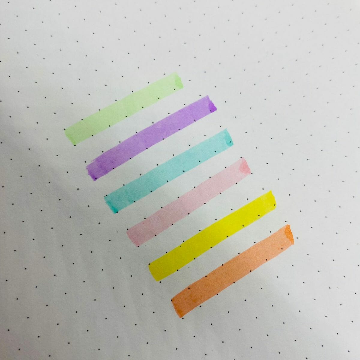 Set de 6 Mini Destacadores Forma de Zanahoria Tonos Pasteles - Imagen 4