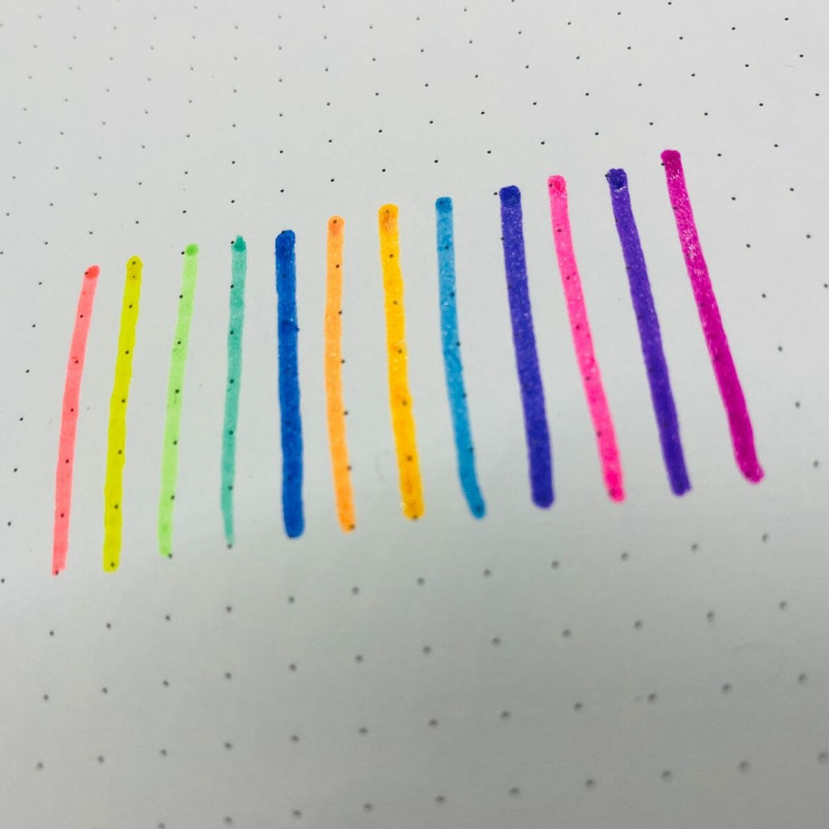 Set de 12 Marcadores Acrílicos 2.0mm. Tonos Glitter Shands - Imagen 5