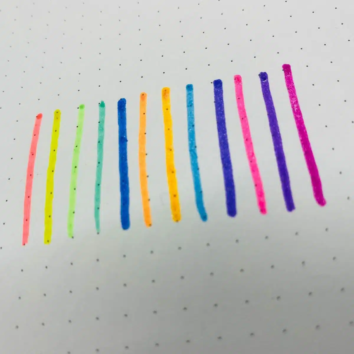 Set de 12 Marcadores Acrílicos 2.0mm. Tonos Glitter Shands - Imagen 5