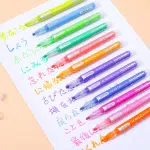 Set de 12 Marcadores Acrílicos 2.0mm. Tonos Glitter Shands - Imagen 3