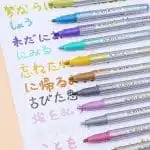 Set de 12 Marcadores Acrílicos 2.0mm. Tonos Metálicos Shands - Imagen 2