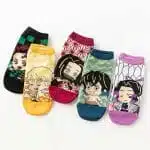 Calcetines Cortos Diseño de Demon Slayer: Kimetsu no Yaiba (Elige Diseño) - Imagen 2
