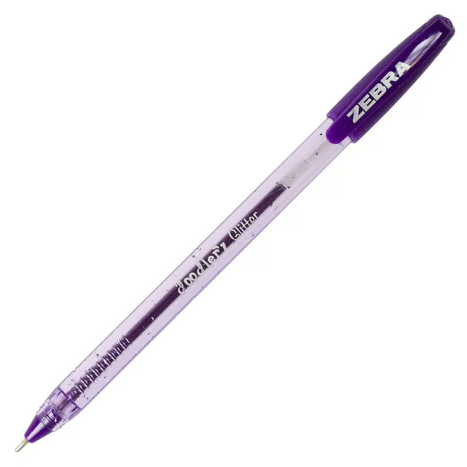 Set de 10 Lapices Tinta Gel 1.0mm Doodler´z Gel Stick Glitter Zebra - Imagen 4