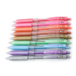 Set de 9 Lápices Tinta Gel 1.0mm Sarasa Clip Shiny Color Zebra - Imagen 2