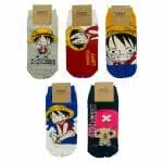Calcetines Cortos Diseño de One Piece (Elige Diseño)