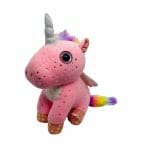 Peluche de Unicornio Rosado Estrellado - Imagen 3