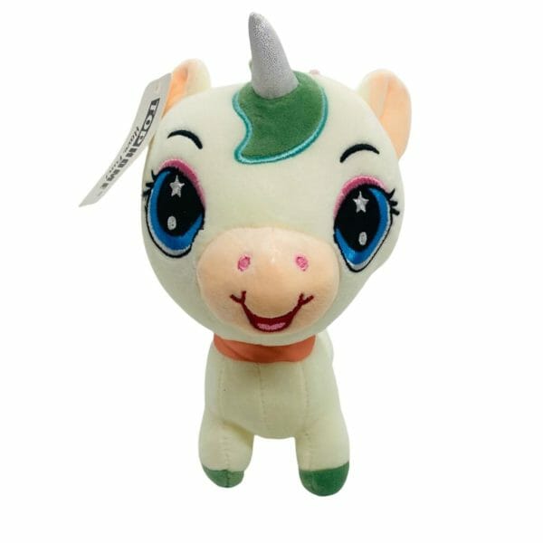 Peluche de Unicornio Kawaii Verde