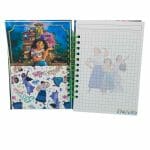 Cuaderno A5 100 Hojas Cuadriculadas 7mm Diseño de Encanto - Imagen 5