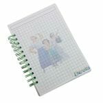 Cuaderno A5 100 Hojas Cuadriculadas 7mm Diseño de Encanto - Imagen 6