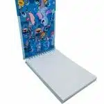 Croquera B5 100 Hojas Lisas Blancas Diseño Stitch - Imagen 4