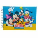 Libro para Colorear B5 de 120 Páginas Diseño de Mickey y sus Amigos