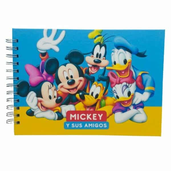Libro para Colorear B5 de 120 Páginas Diseño de Mickey y sus Amigos
