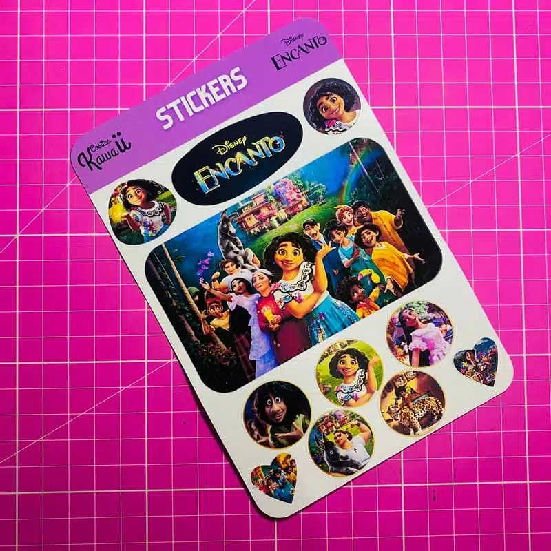 Lámina de Stickers Diseño Encanto de Disney - Imagen 2