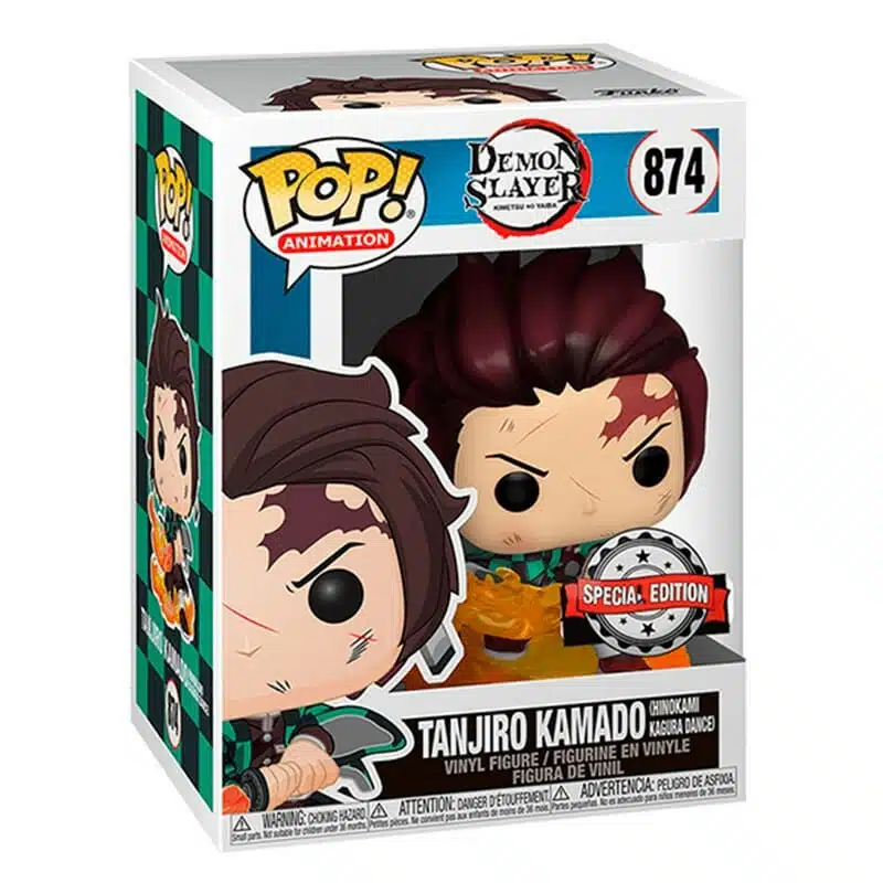 Funko Pop! Animation - Tanjiro Kamado (Hinokami Kagura Dance) / Demon Slayer: Kimetsu no Yaiba (Special Edition) - Imagen 2
