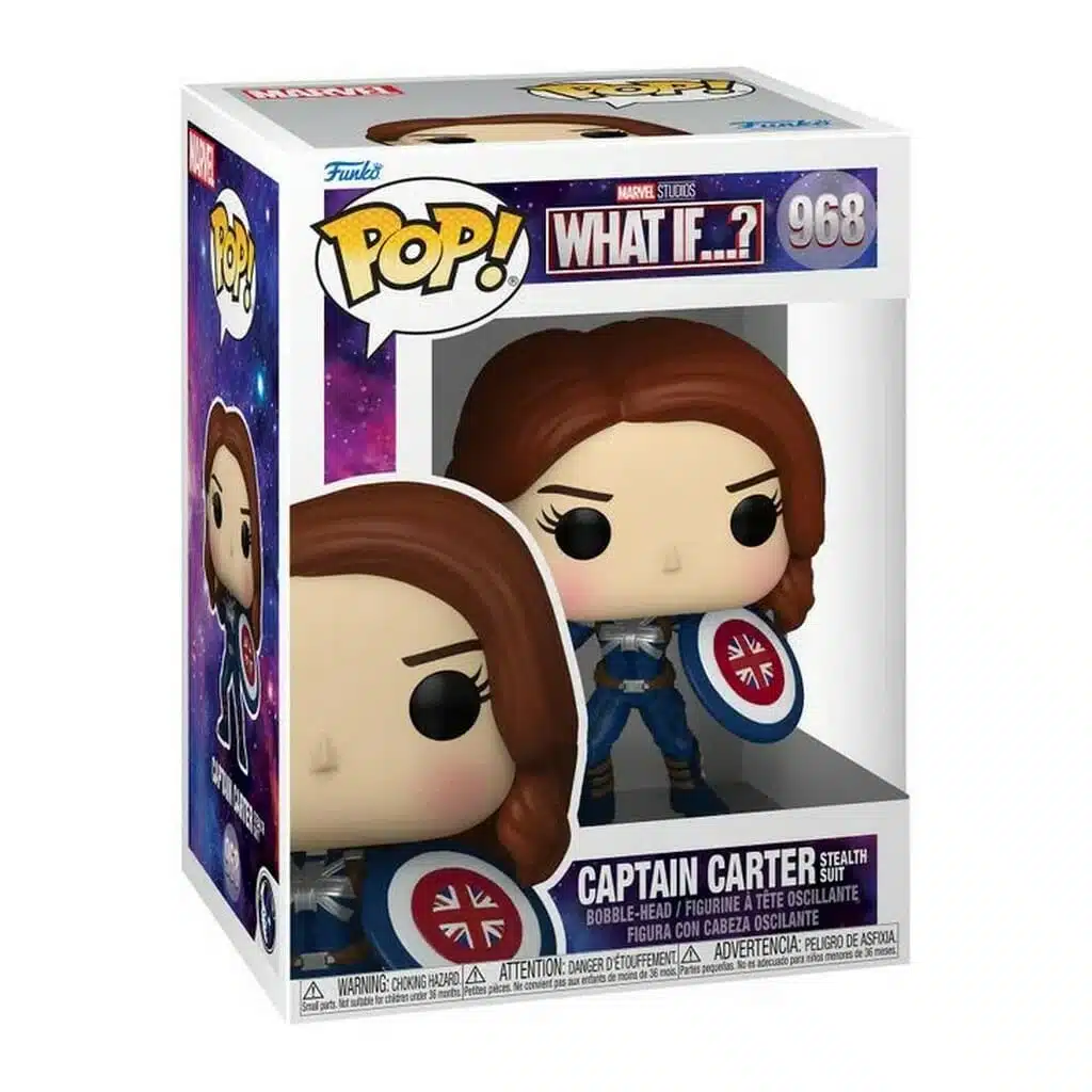 Funko Pop! Marvel - Captain Carter (Stealth Suit) / What If…? - Imagen 2