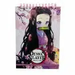 Croquera B5 100 Hojas Lisas Blancas Diseño Nezuko Kamado / Demon Slayer: Kimetsu no Yaiba