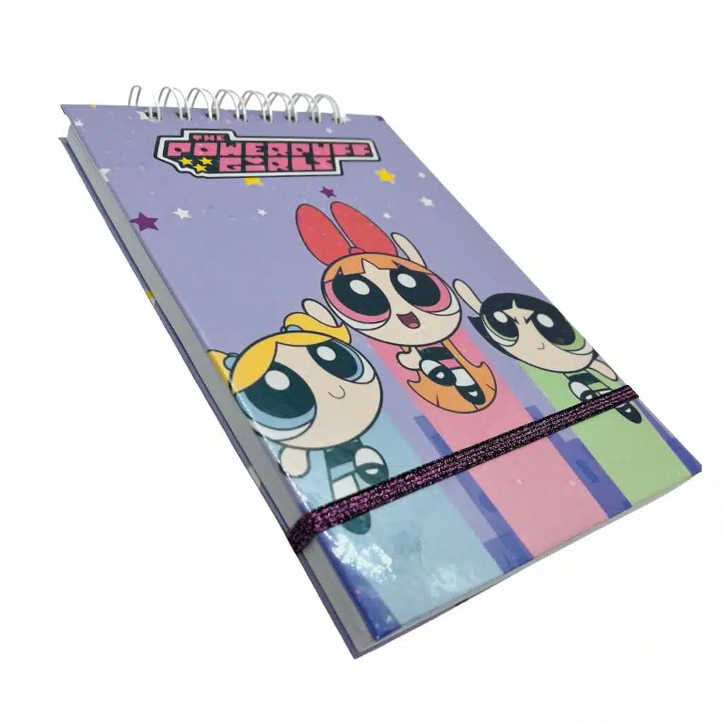 Croquera A5 80 Hojas Lisas Blancas Diseño Las Chicas Superpoderosas - Imagen 4