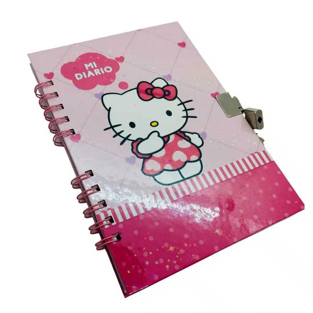 Diario de Vida A5 70 Hojas Diseño Hello Kitty - Imagen 3