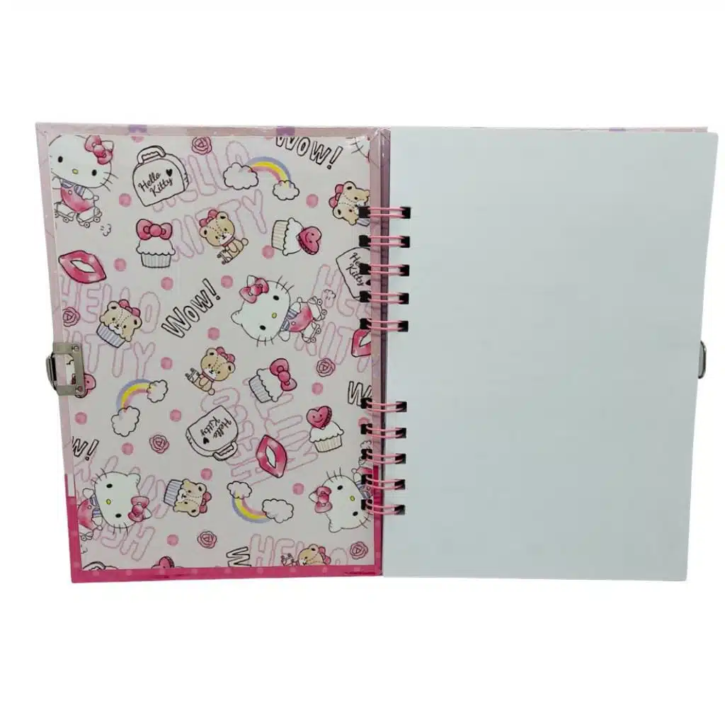 Diario de Vida A5 70 Hojas Diseño Hello Kitty - Imagen 4