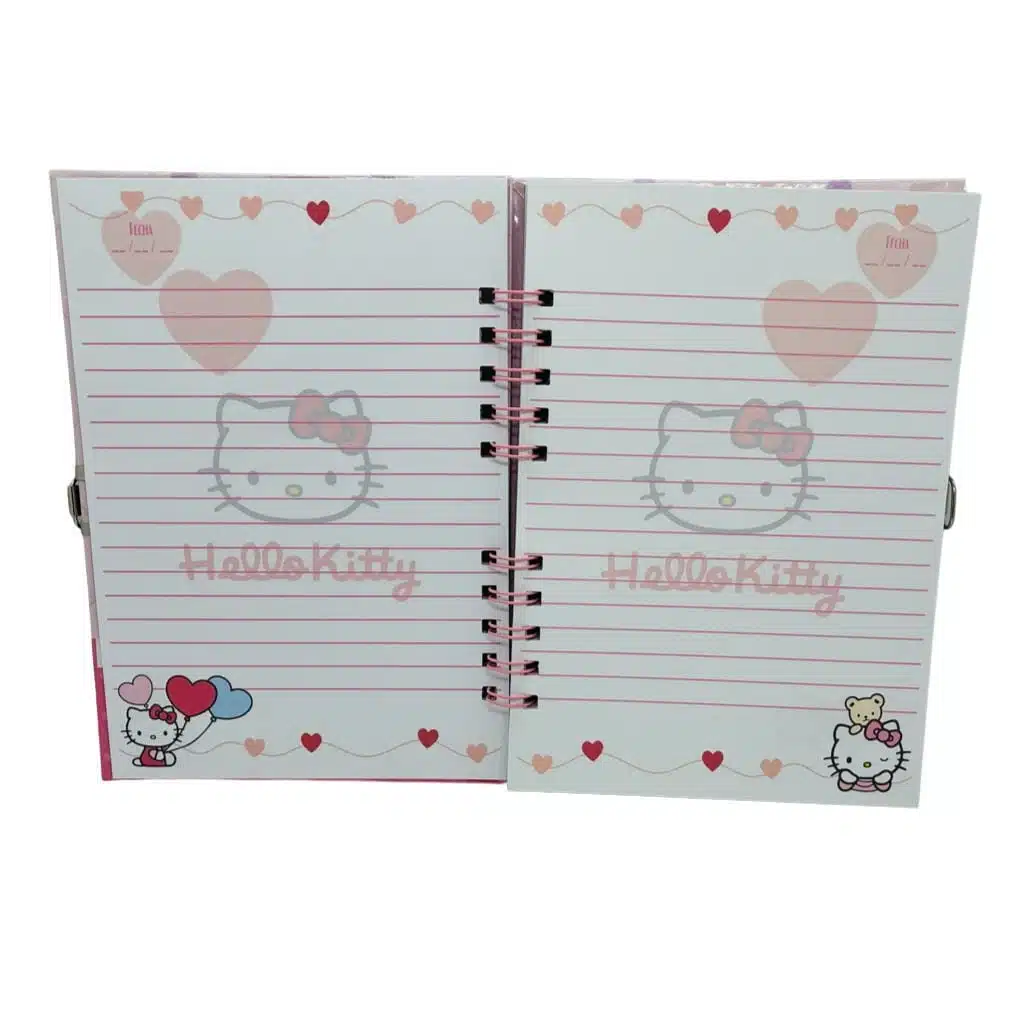 Diario de Vida A5 70 Hojas Diseño Hello Kitty - Imagen 5