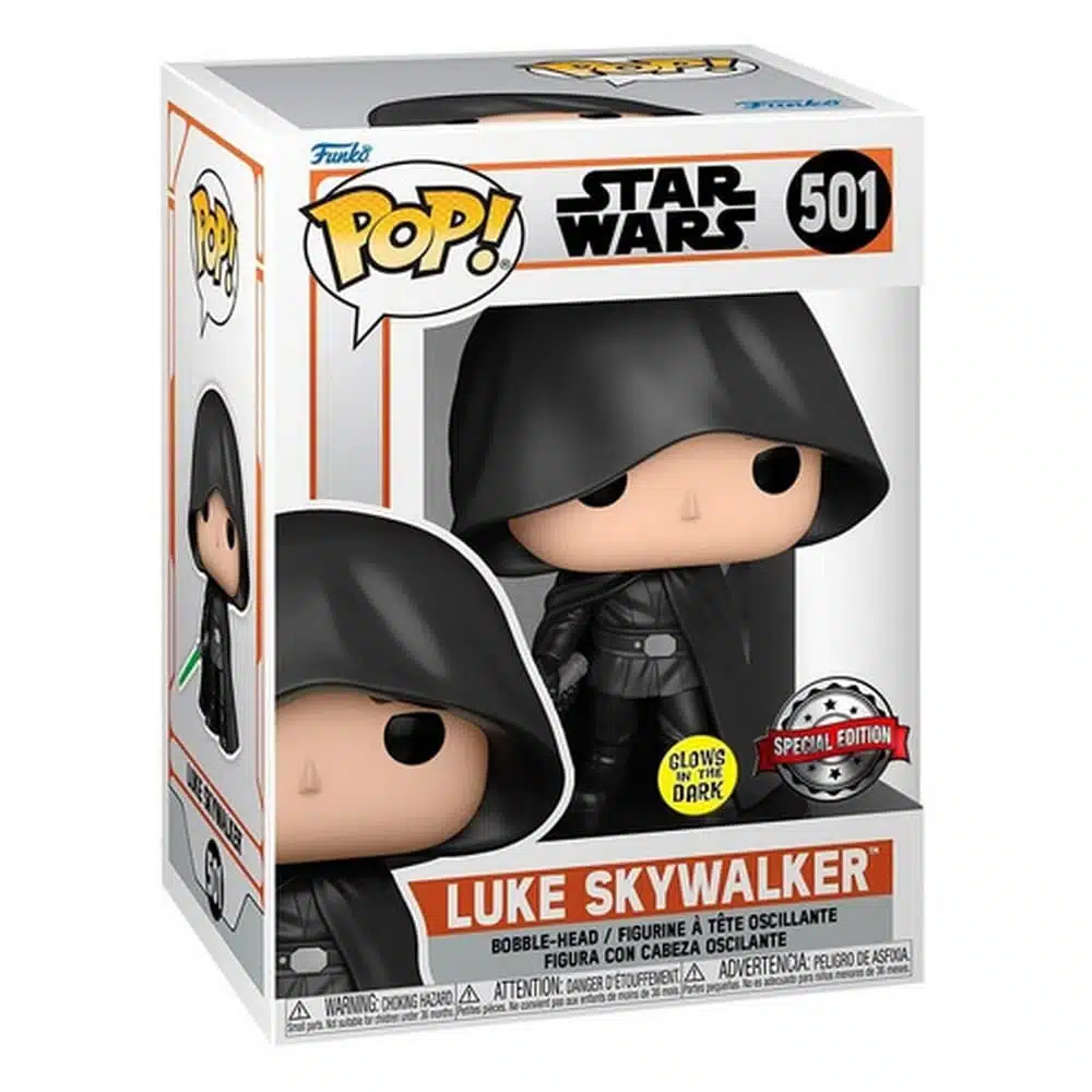 Funko Pop! Star Wars - Luke Skywalker / Star Wars The Mandalorian (Special Edition) - Imagen 2