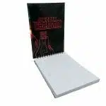 Croquera B5 100 Hojas Lisas Blancas Diseño Stranger Things - Imagen 3