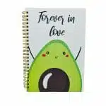 Cuaderno A5 80 Hojas de Puntos Diseño Palta Forever in Love