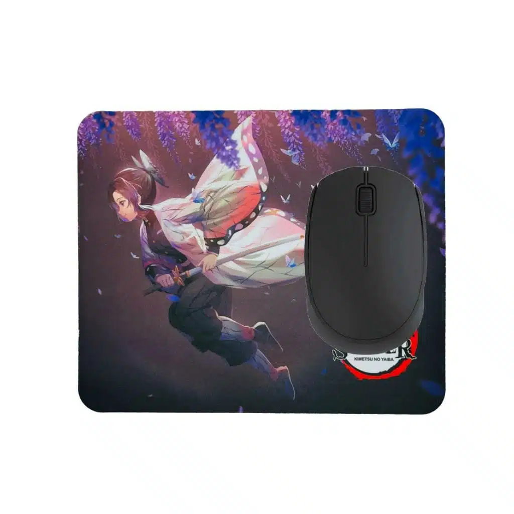 Mouse Pad de 22x18cm. Diseño de Shinobu Kocho / Demon Slayer: Kimetsu no Yaiba - Imagen 2