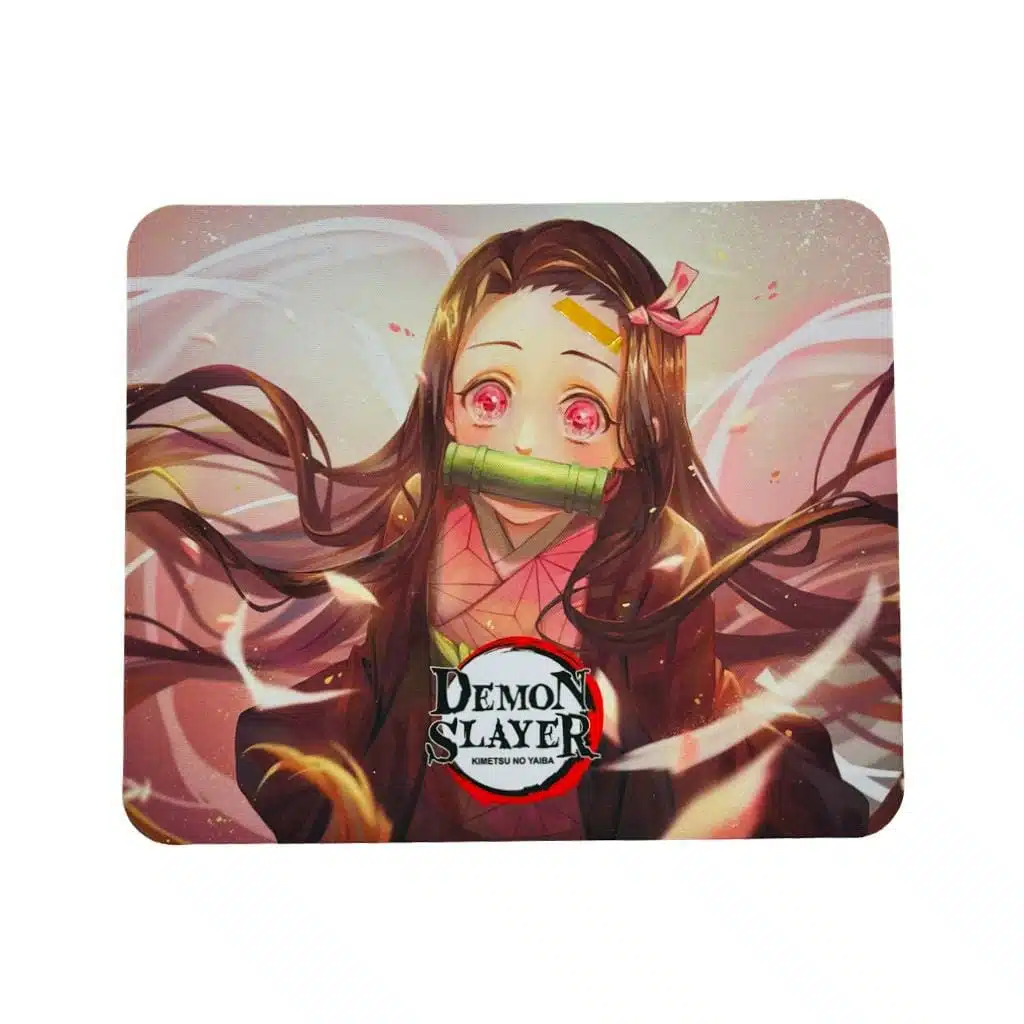 MOU003 Mouse Pad de 22x18cm. Diseño de Nezuko Kamado / Demon Slayer: Kimetsu no Yaiba - Imagen 1