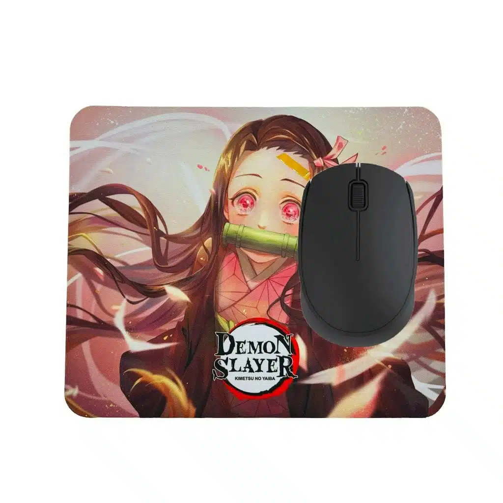 Mouse Pad de 22x18cm. Diseño de Nezuko Kamado / Demon Slayer: Kimetsu no Yaiba - Imagen 2