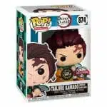 Funko Pop! Animation – Tanjiro Kamado (Hinokami Kagura Dance) / Demon Slayer: Kimetsu no Yaiba (Chase Limited Edition) - Imagen 2