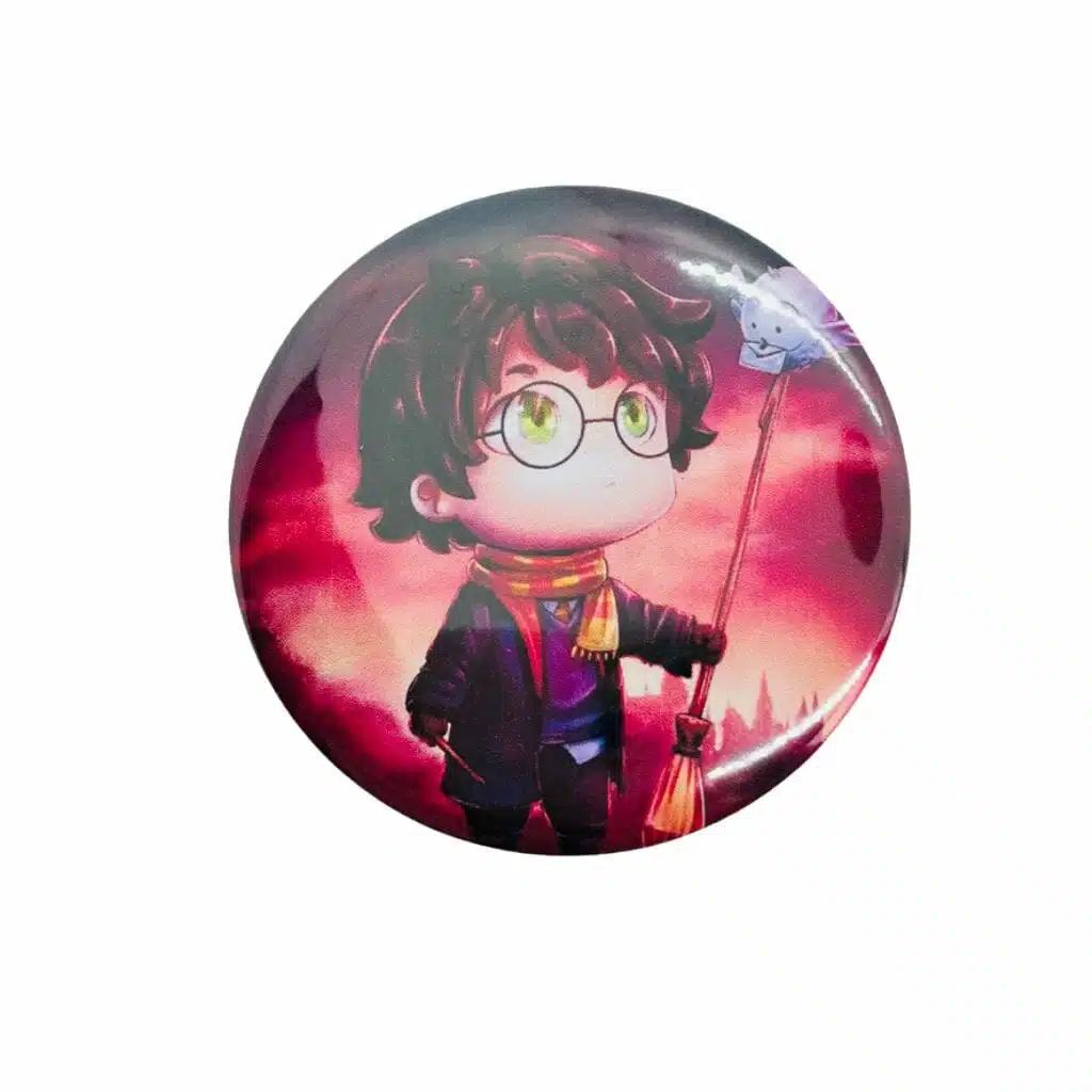 CHA034 Chapita Circular de 58mm Diseño De Harry Potter (Elige Tipo de Chapita) - Imagen 1