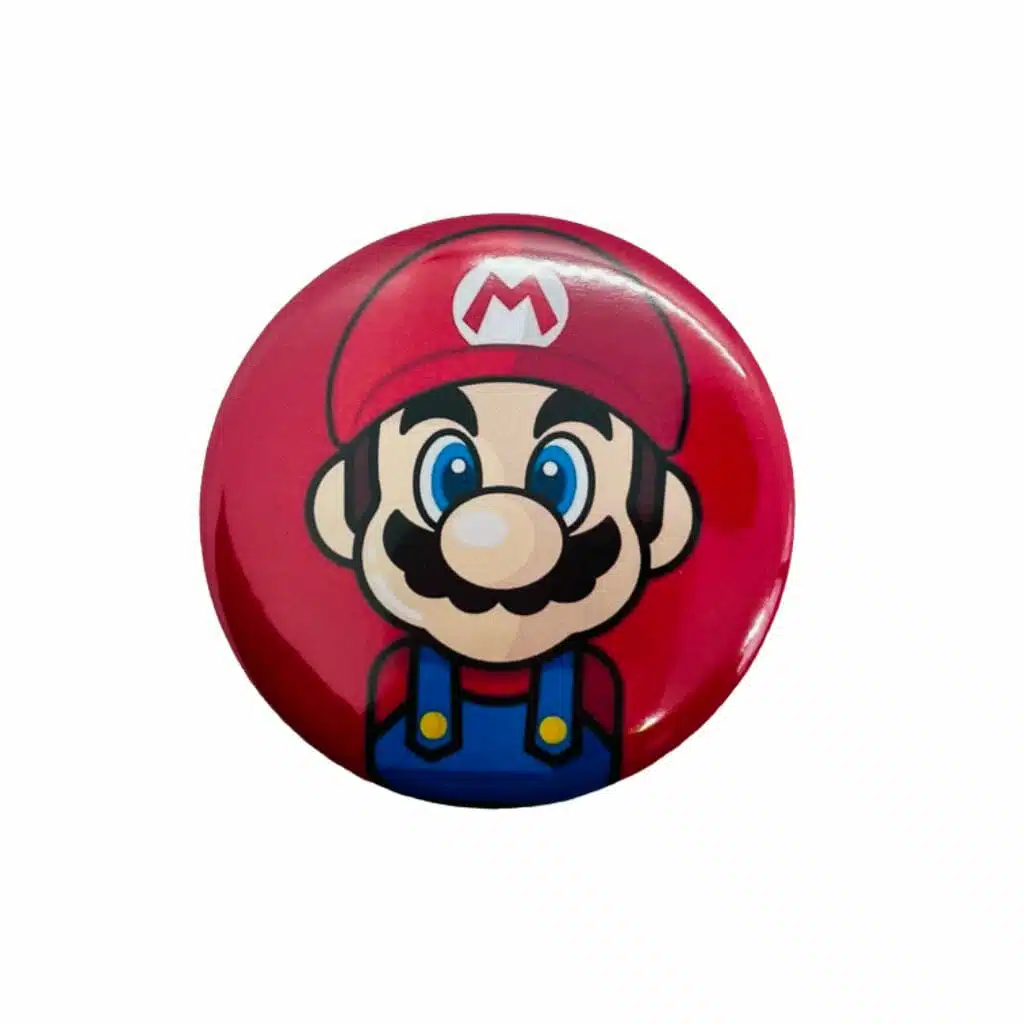 Chapita Circular de 58mm Diseño de Super Mario Bros - Imagen 1