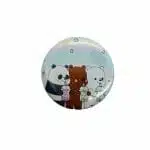 Chapita Circular de 58mm con Espejo Diseño de Escandalositos