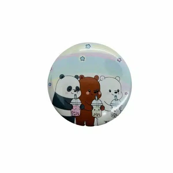 Chapita Circular de 58mm con Espejo Diseño de Escandalositos