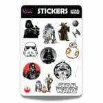Lámina de Stickers Diseño Star Wars