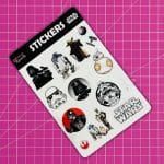 Lámina de Stickers Diseño Star Wars - Imagen 2