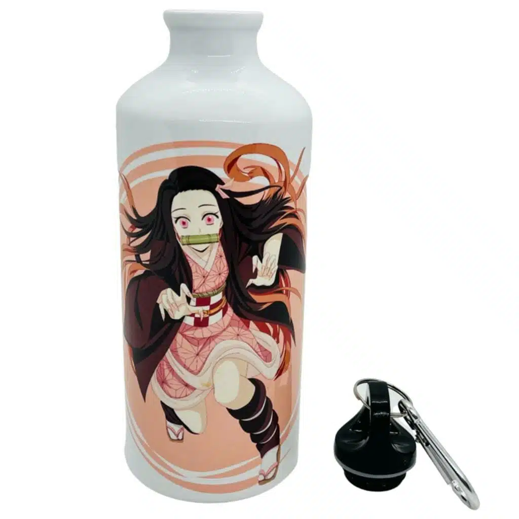 Botella Metálica 600ml Diseño de Nezuko Kamado / Demon Slayer: Kimetsu no Yaiba - Imagen 6