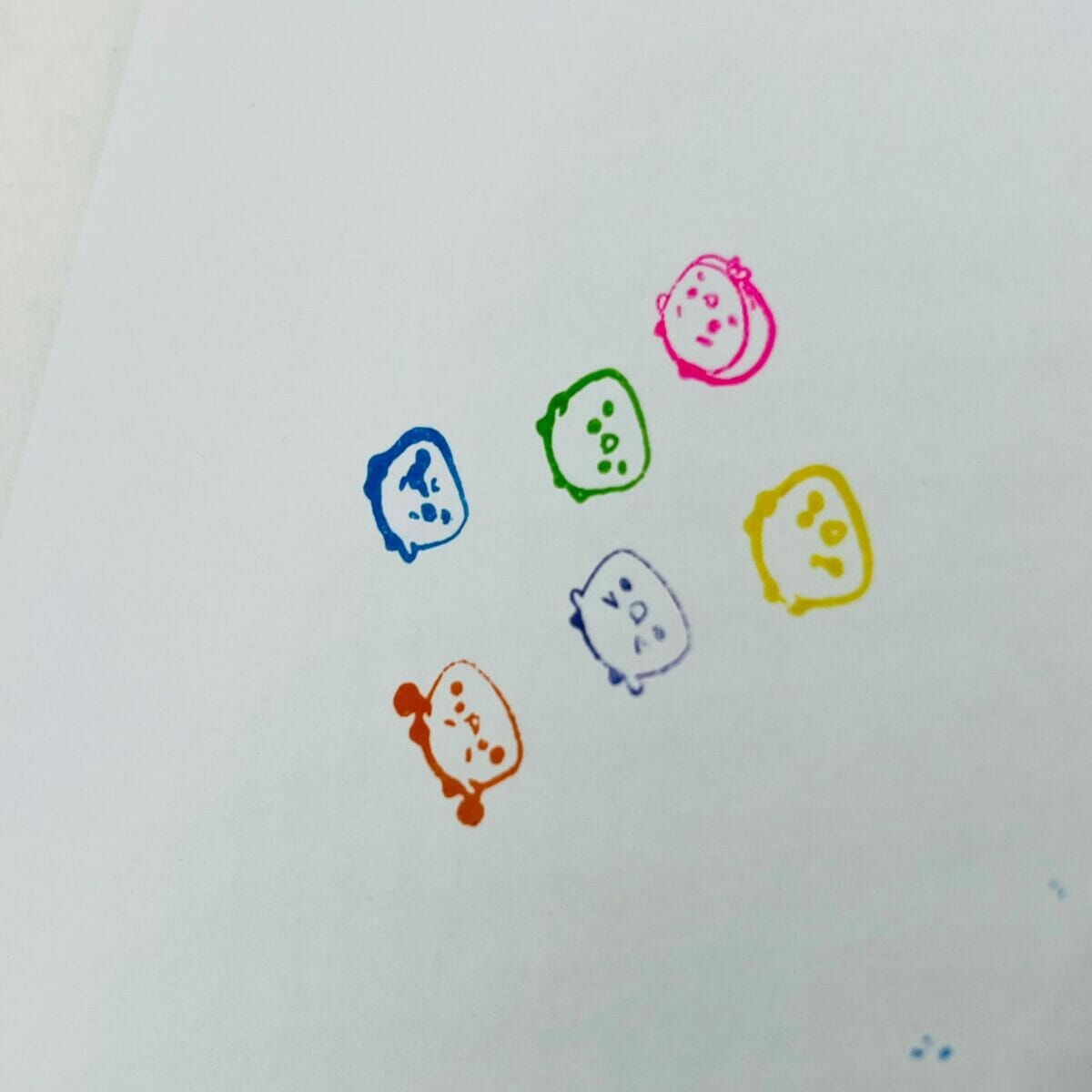 6924934291034_3 Set de 6 Timbres de Colores Diseño de Ternero - Imagen 3