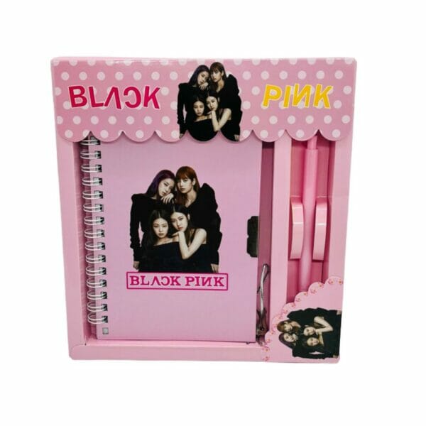 Diario de Vida con Lápiz 60 Hojas Diseño de Blackpink