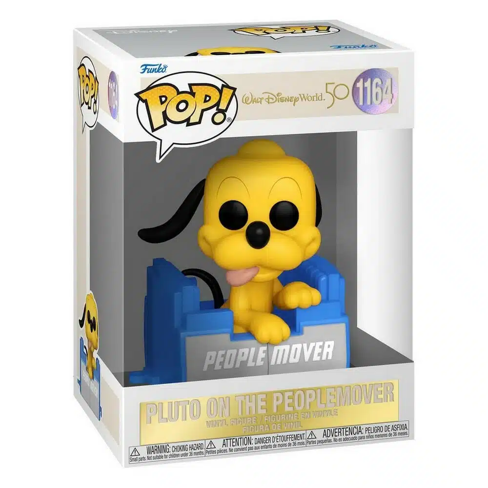 Funko Pop! Disney - Pluto On The PeopleMover / Walt Disney World 50th - Imagen 2