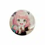 Chapita Circular de 58mm Diseño de Anya Forger / Spy x Family