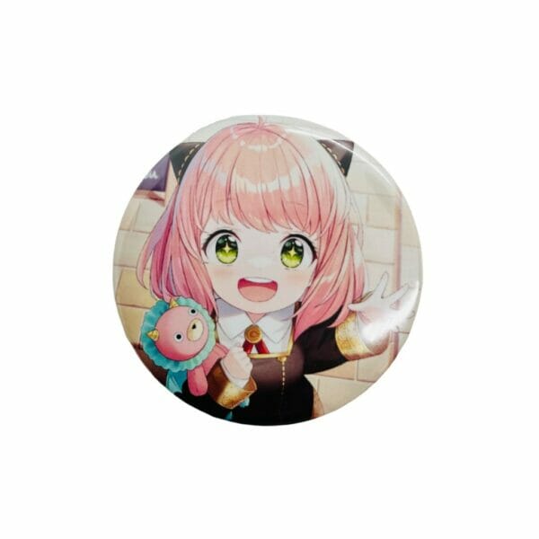 Chapita Circular de 58mm Diseño de Anya Forger / Spy x Family