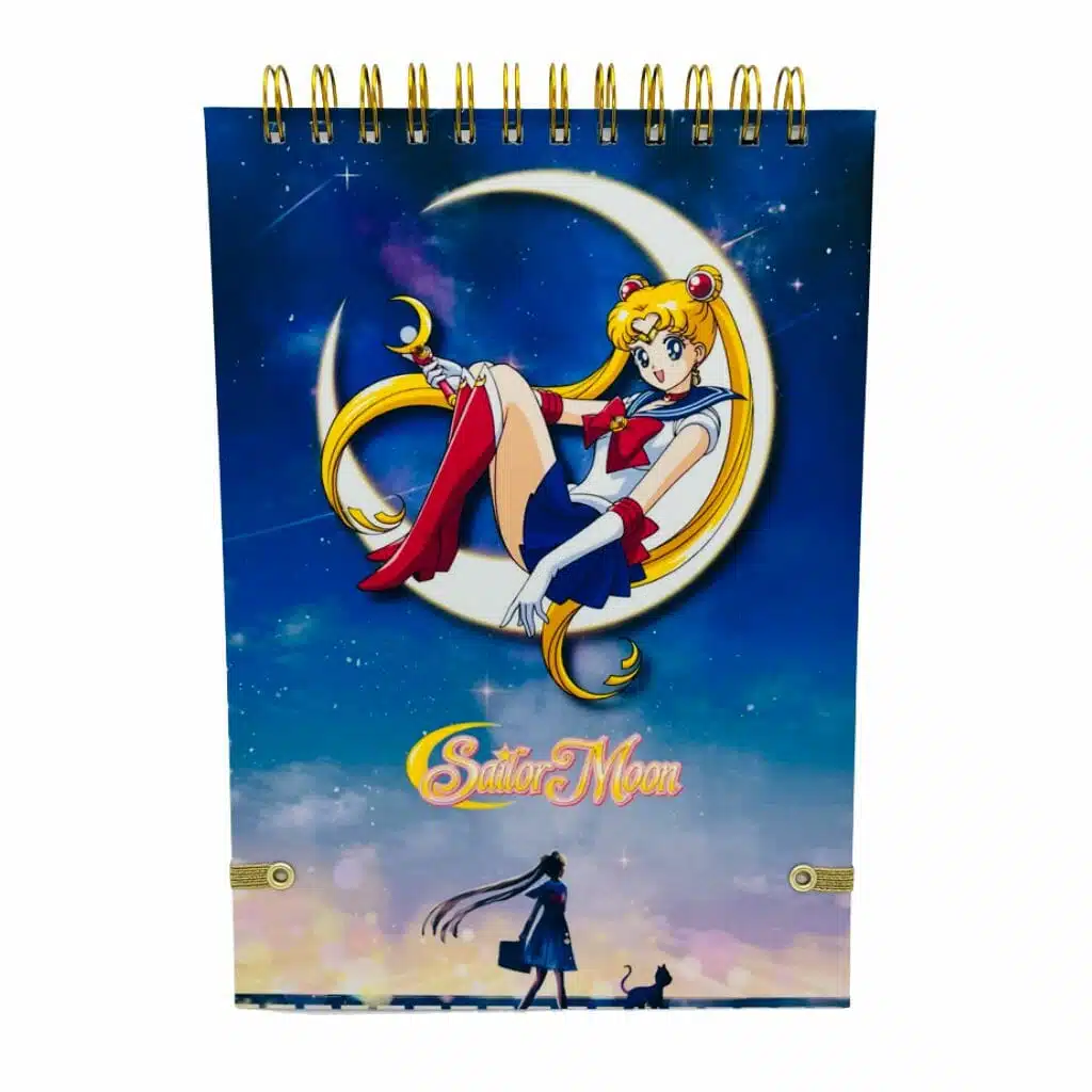 Croquera B5 100 Hojas Lisas Blancas Diseño Serena Tsukino / Sailor Moon - Imagen 2