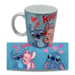 Tazón 325ml Metalizado Diseño Stitch Love - Imagen 2