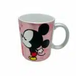Tazón 325ml Metalizado Diseño Mickey y Minnie Love