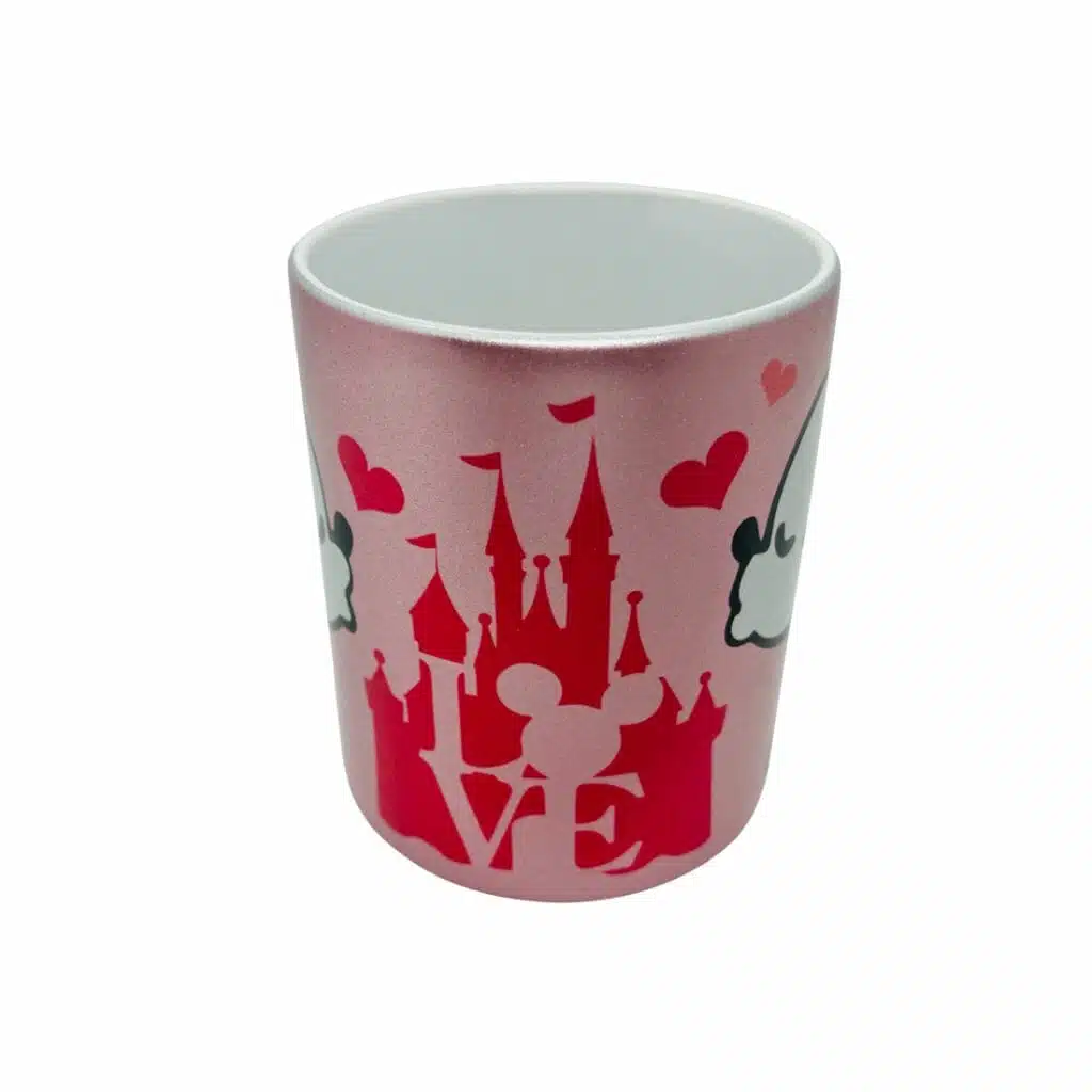 Tazón 325ml Metalizado Diseño Mickey y Minnie Love - Imagen 3