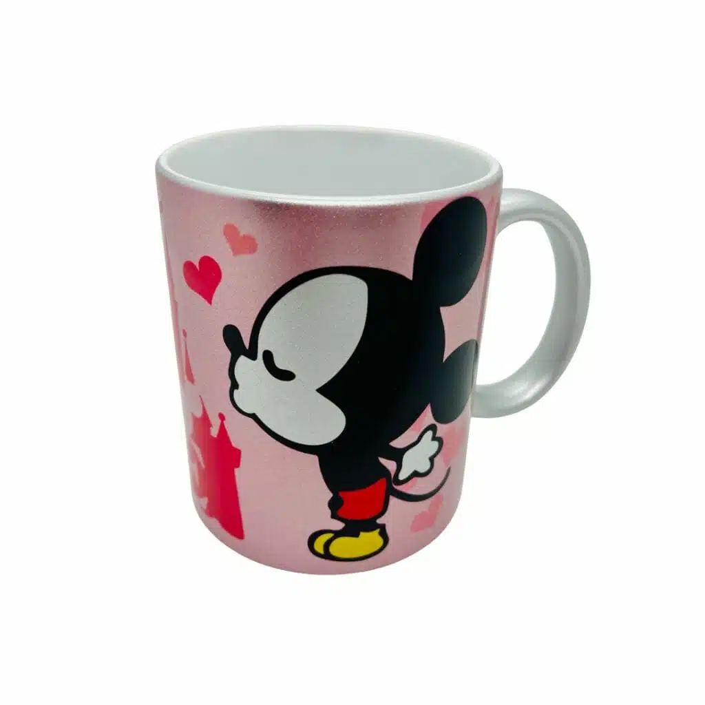 Tazón 325ml Metalizado Diseño Mickey y Minnie Love - Imagen 5