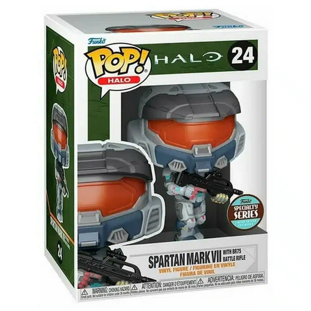 Funko Pop! Halo - Spartan Mark VII (With BR75 Battle Rifle) / Halo Infinite (Specialty Series) - Imagen 2